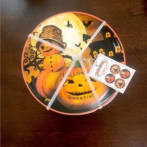 Mr Christmas Halloween Dessert plates🍂